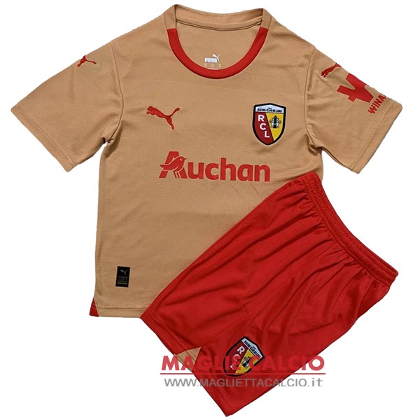 nuova fourth magliette RC Lens set completo bambino 2023-2024