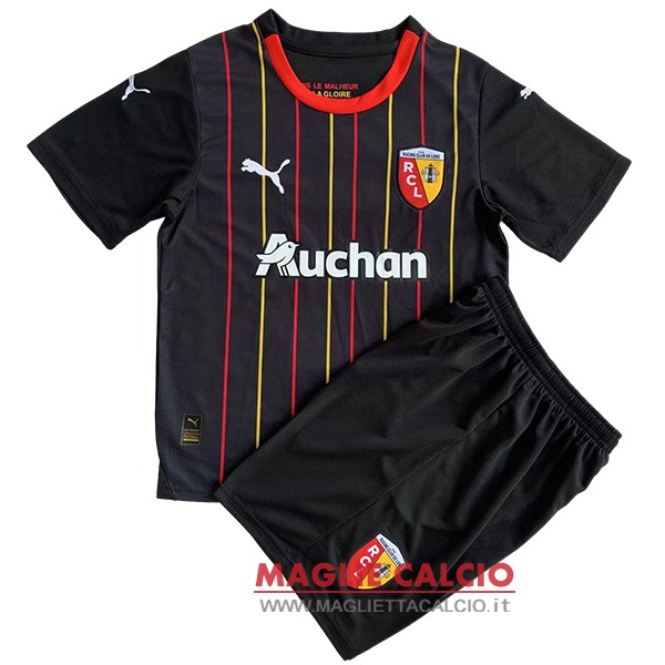 nuova seconda magliette RC Lens set completo bambino 2023-2024