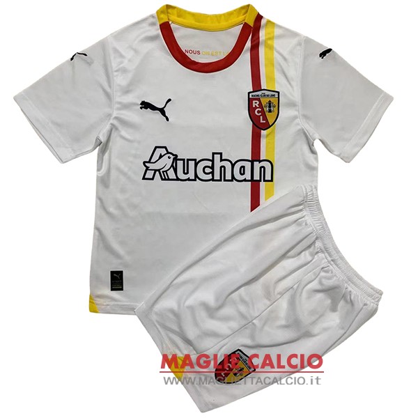 nuova terza magliette RC Lens set completo bambino 2023-2024