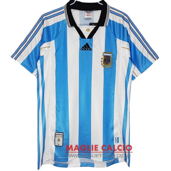 nuova prima magliette nazionale argentina retro 1998