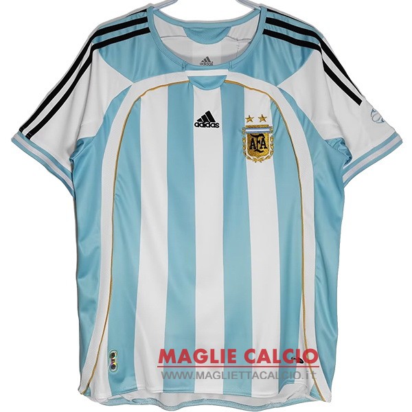 nuova prima magliette nazionale argentina retro 2006