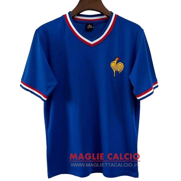 nuova prima magliette nazionale francia retro 1971