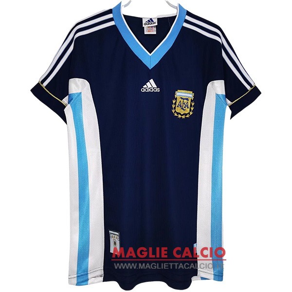 nuova seconda magliette nazionale argentina retro 1998