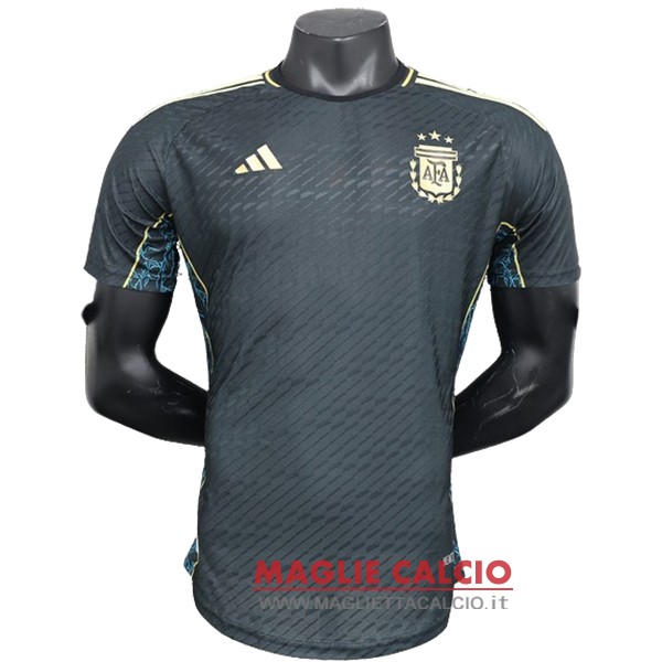 tailandia nuova speciale giocatori magliette nazionale argentina 2024 nero verde