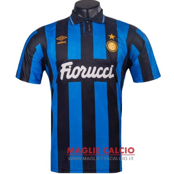 nuova prima divisione magliette Inter Milan retro 1992-1993