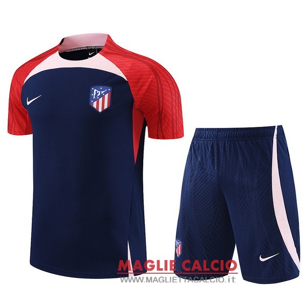 formazione magliette atletico madrid set completo bambino 2023-2024 blu rosso