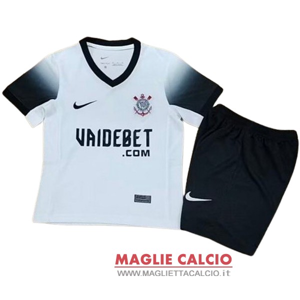 nuova prima magliette corinthians paulista set completo bambino 2024-2025