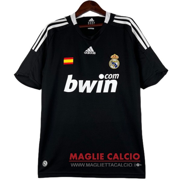 nuova seconda divisione magliette real madrid retro 2008-2009