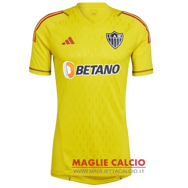tailandia nuova portiere divisione magliette atletico mineiro 2023-2024 giallo