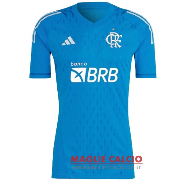 thailandia nuova divisione magliette portiere flamengo 2023-2024 blu