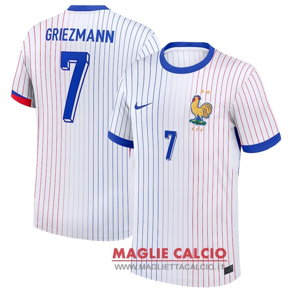 thailandia seconda magliette nazionale francia 2024 Griezmann#7