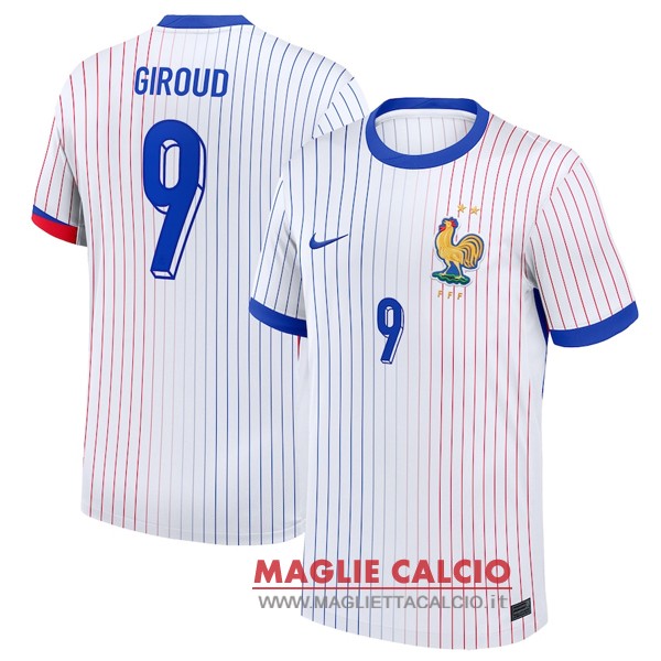 thailandia seconda magliette nazionale francia 2024 Giroud#9