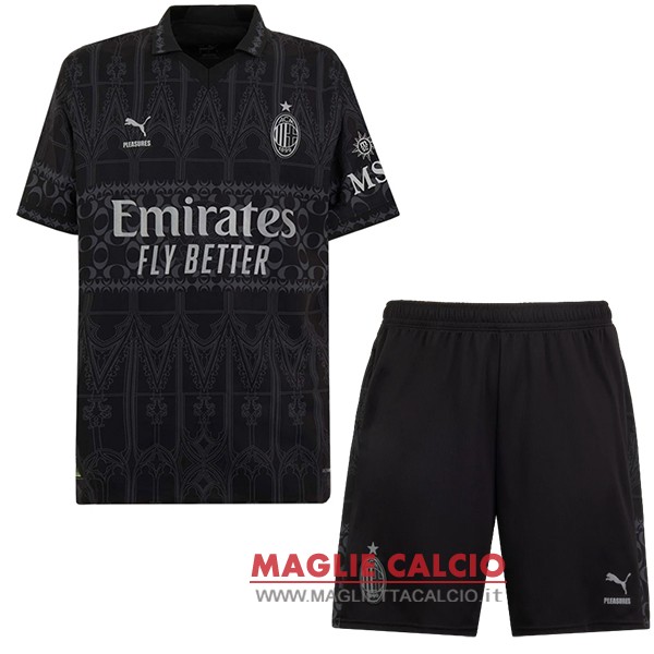 nuova fourth I divisione magliette ac milan set completo uomo 2023-2024