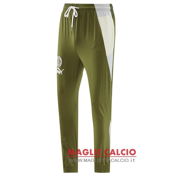 nuova ac milan pantaloni deportivos 2023-2024 verde grigio