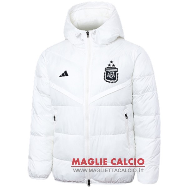 argentina bianco nuova giacca in cotone 2023
