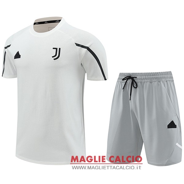 nuova formazione magliette juventus 2024-2025 bianco grigio