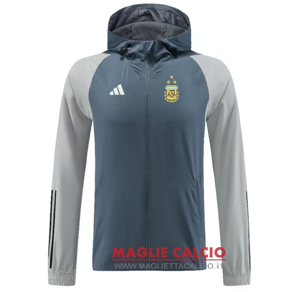 nuova argentina giacca a vento grigio 2023