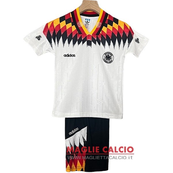 nuova prima magliette germania retro bambino 1994