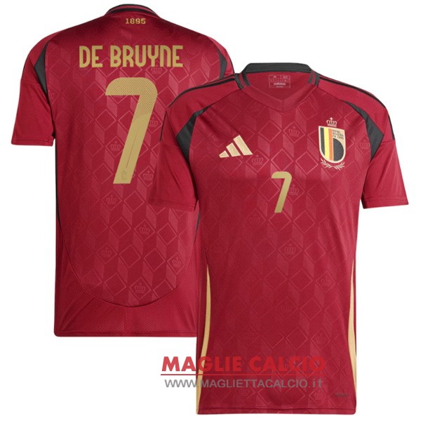 thailandia prima magliette nazionale belgio 2024 De Bruyne#7