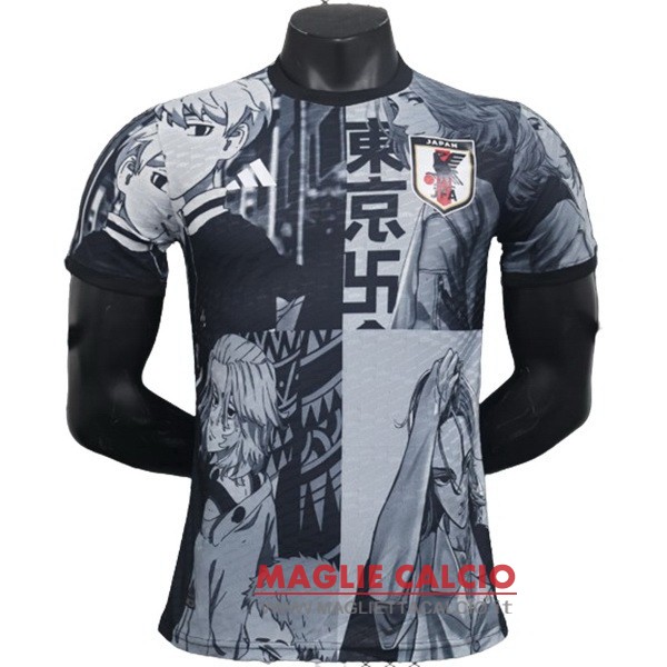 tailandia nuova speciale giocatori magliette nazionale japon 2024 nero grigio