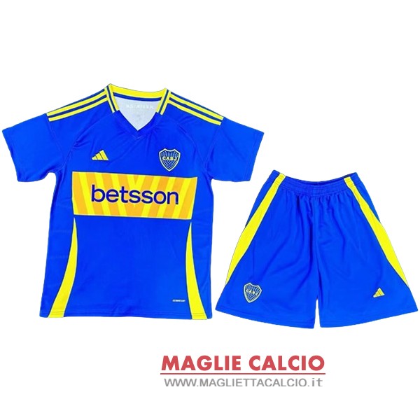 nuova prima divisione magliette set completo uomo boca juniors 2024-2025