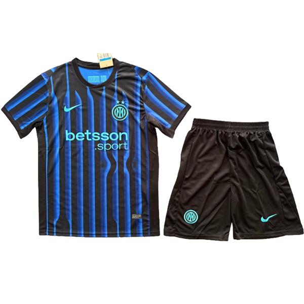 nuova prima divisione magliette inter milan set completo uomo 2025-2026