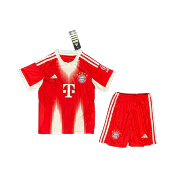 nuova prima magliette bayern munich set completo bambino 2025-2026