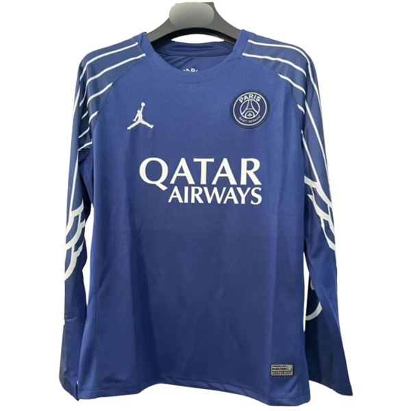 tailandia nuova fourth manica lunga magliette paris saint germain 2024-2025