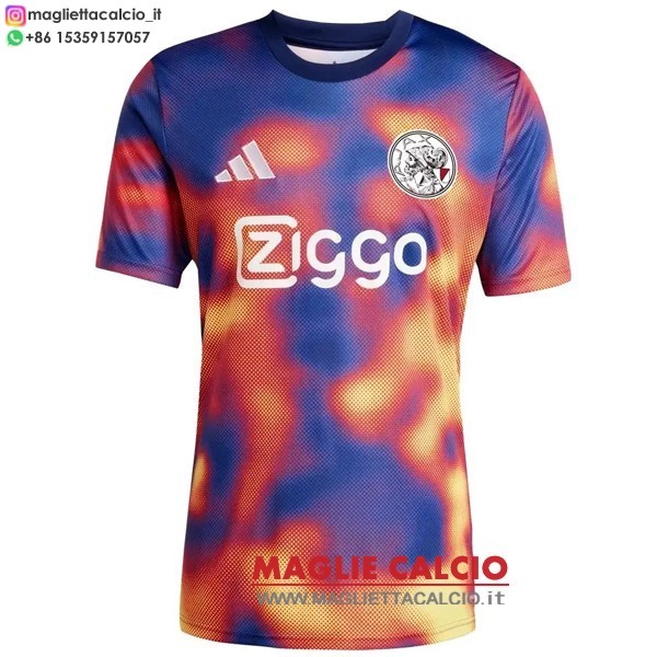 thailandia nuova speciale magliette ajax 2025-2026 Blu Giallo