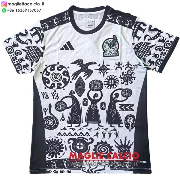thailandia nuova speciale magliette nazionale messico 2026 Nero Bianco