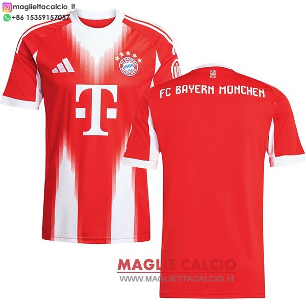 thailandia prima magliette bayern munich 2025-2026 superstar numero alta qualità font