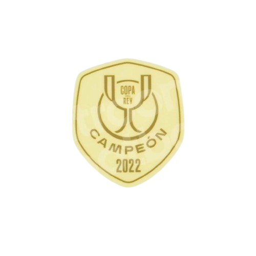 2022 REAL BETIS COPA DEL REY CHAMPIONS BADGE PATCH