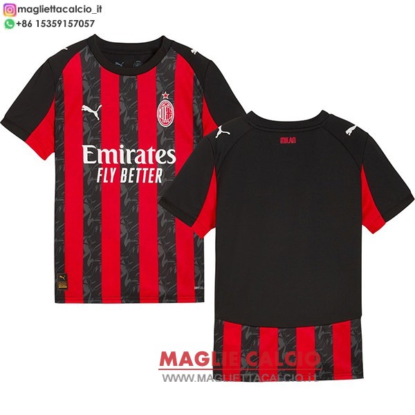 tailandia prima divisione magliette ac milan 2025-2026 superstar numero alta qualità font