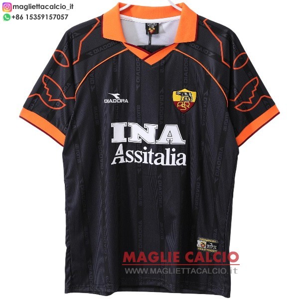 nuova terza magliette as roma retro 1999-2000