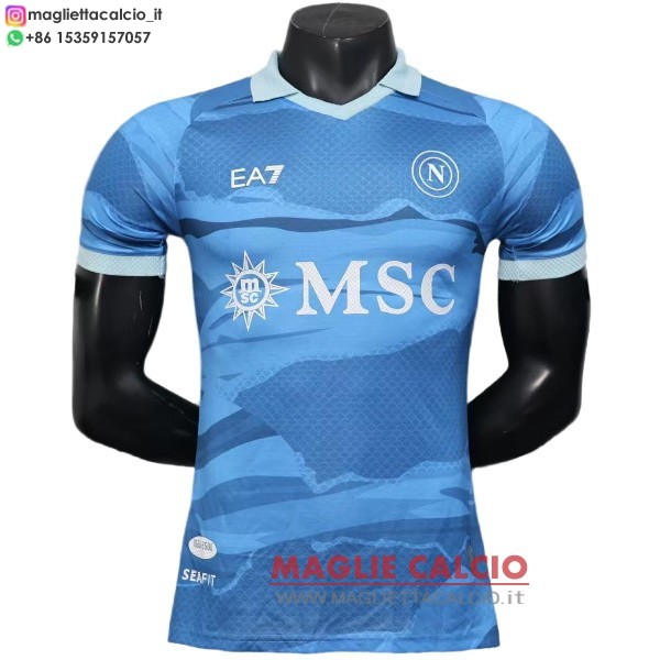thailandia nuova speciale giocatori divisione magliette napoli 2025-2026 blu