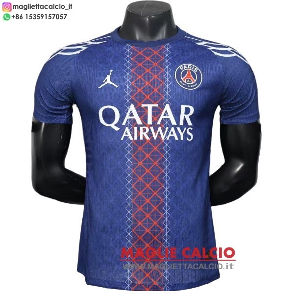 nuova speciale giocatori divisione magliette paris saint germain 2025-2026 Blu-Rosso