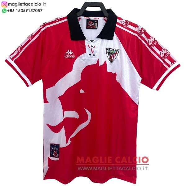 nuova speciale magliette athletic bilbao retro 1997-1998 Rosso