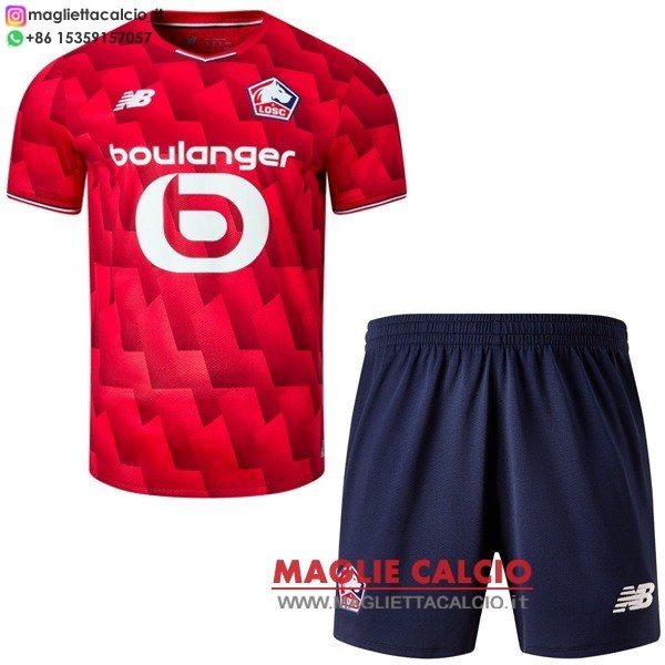 nuova prima divisione magliette Lille set completo uomo 2025-2026