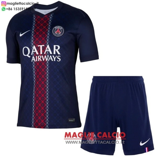 nuova prima divisione magliette set completo uomo paris saint germain 2025-2026