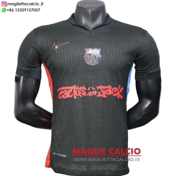 thailandia nuova seconda iii giocatori divisione magliette barcellona 2024-2025