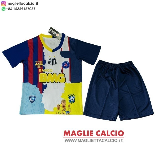 nuova speciale magliette paris saint germain set completo bambino 2025-2026 nero grigio