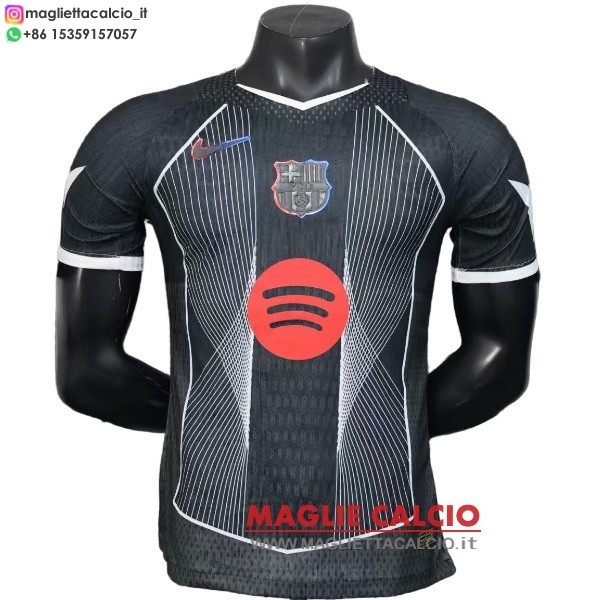 thailandia nuova speciale giocatori divisione magliette barcellona 2025-2026 nero rosso