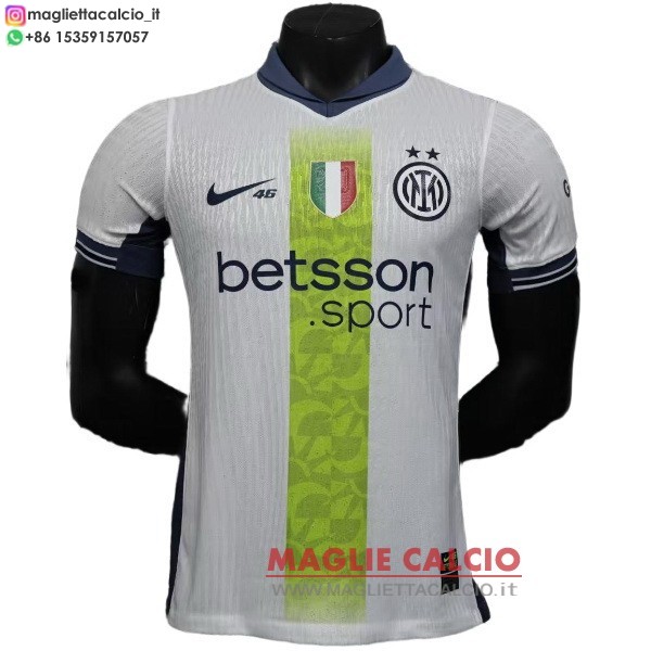 tailandia nuova speciale giocatori divisione magliette inter milan 2025-2026 bianco