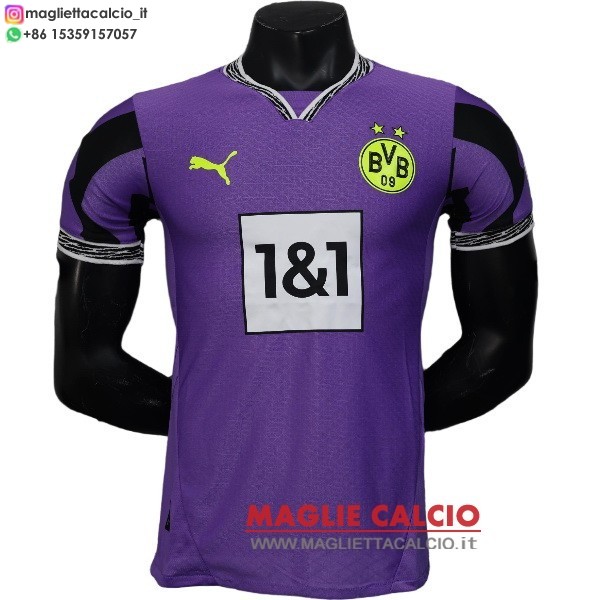 nuova portiere giocatori divisione magliette borussia dortmund 2025-2026 purpureo