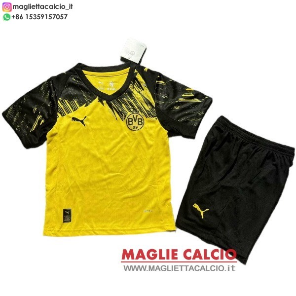 prima magliette borussia dortmund set completo bambino 2025-2026