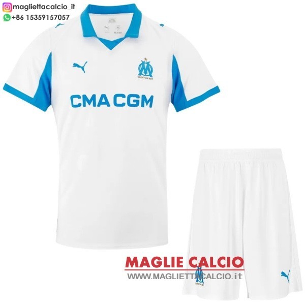 nuova prima divisione magliette marseille set completo uomo 2025-2026