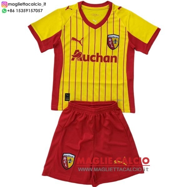 nuova prima divisione magliette RC Lens set completo uomo 2025-2026