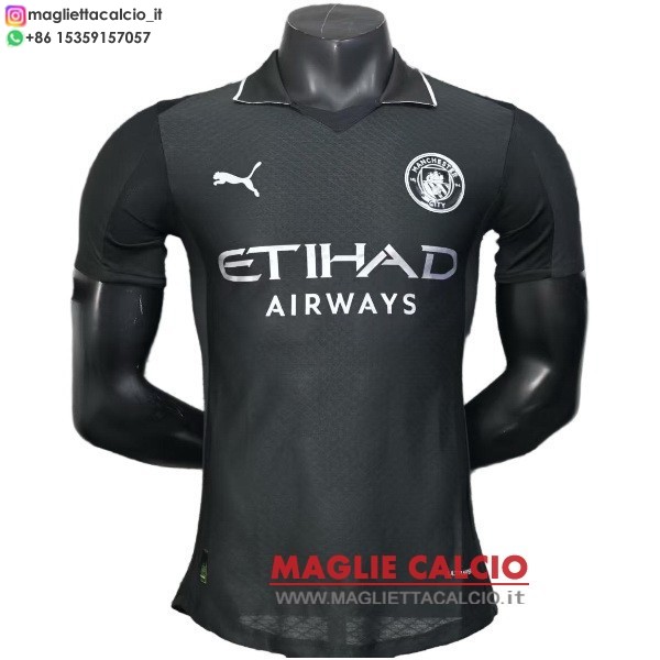 nuova seconda i giocatori divisione magliette manchester city 2025-2026