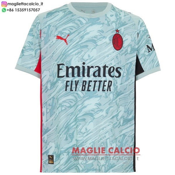 tailandia nuova Portiere divisione magliette ac milan 2025-2026 blu
