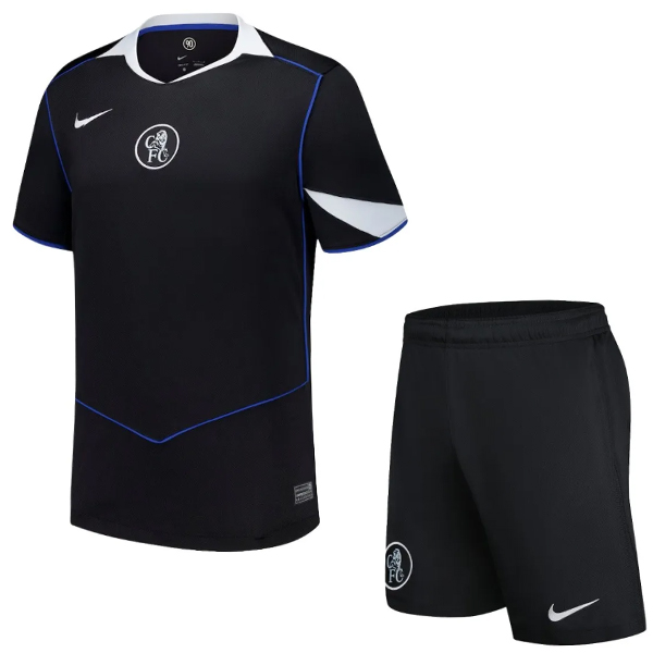 nuova terza magliette chelsea set completo bambino 2025-2026